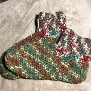 XL Men’s crochet slippers